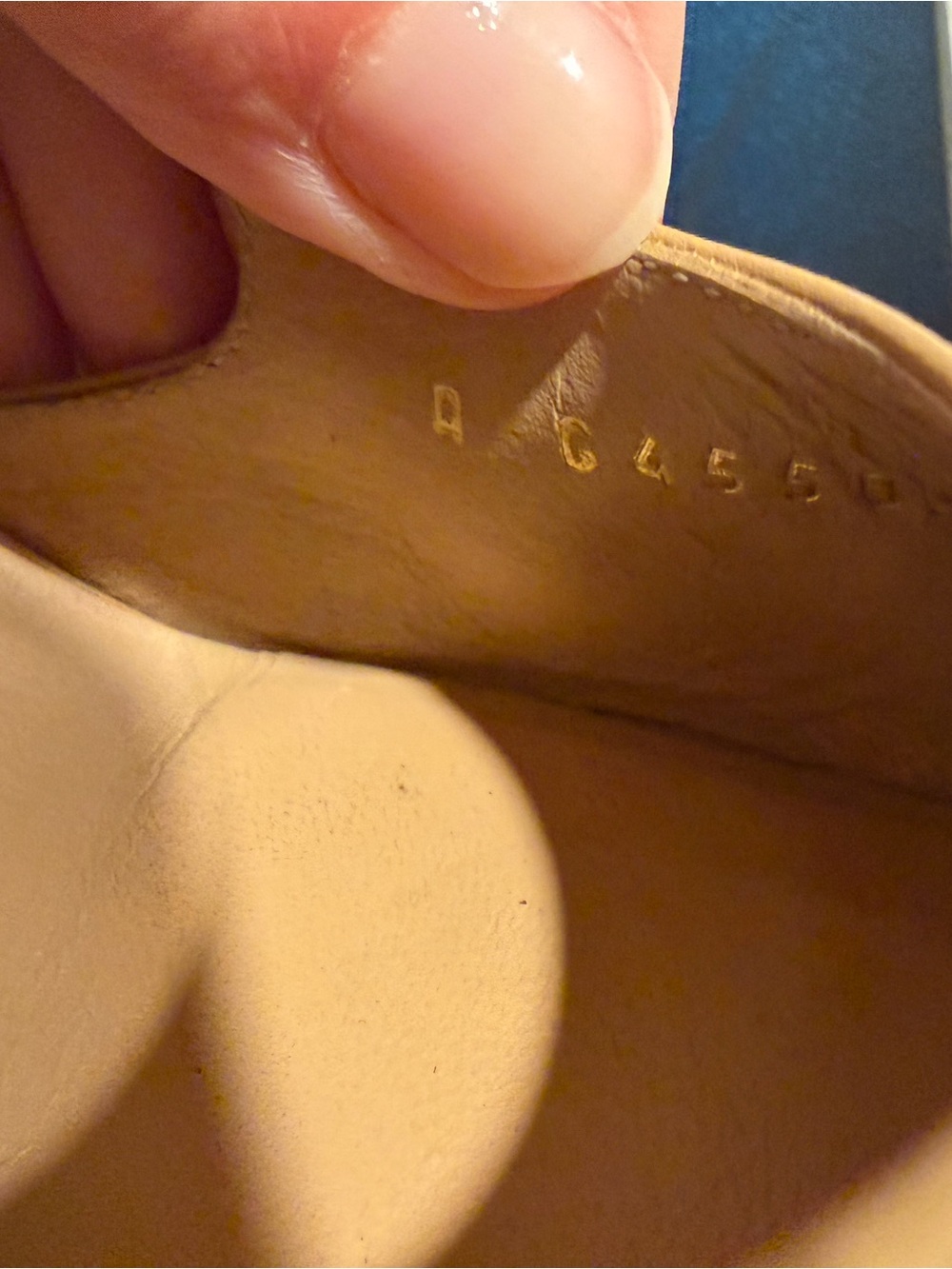 CHANEL Authentic Tan/Black Leather Slingback Block Heels Size 38 - Picture 12 of 13